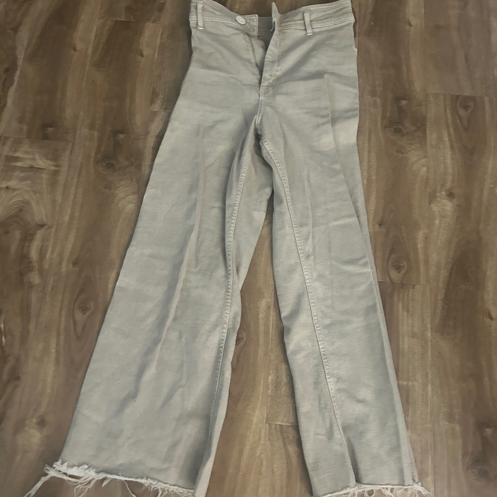 Zara tan jeans